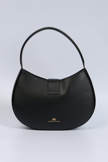 Borsa Hobo Pelle Nero Donna - 3