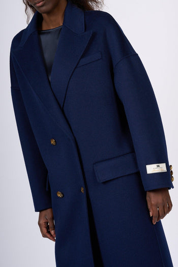 Cappotto Over Blu Navy Donna - 6