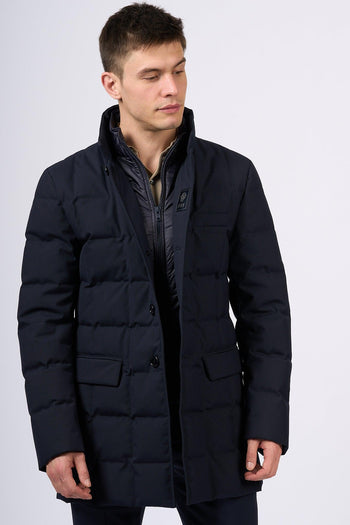 Piumino Down Coat Blu Uomo - 5