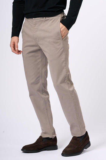 Pantalone con Coulisse Tortora Uomo - 3