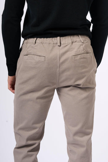 Pantalone con Coulisse Tortora Uomo - 5