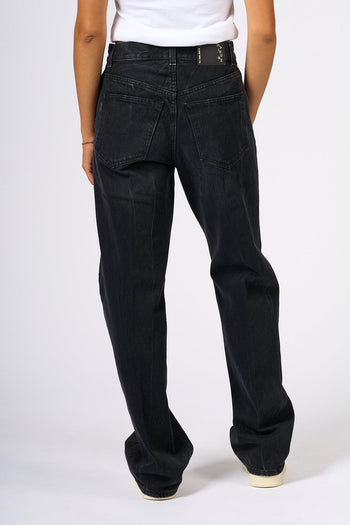 Jeans Bonnie Nero Donna - 5