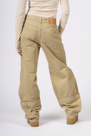 Jeans Hurley Bull Beige Donna - 8