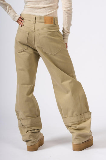 Jeans Hurley Bull Beige Donna - 3