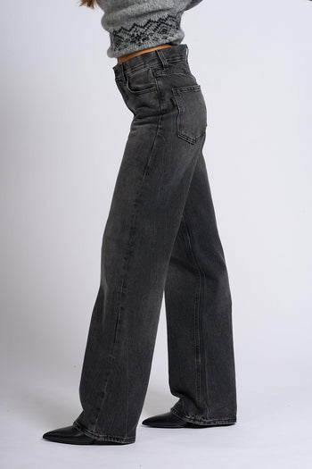 Jeans Korea Nero Donna - 4