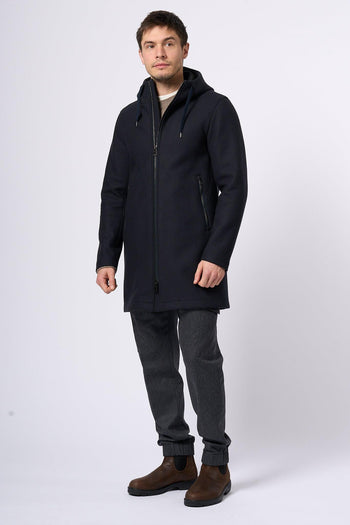 Parka Blu Navy Uomo - 3