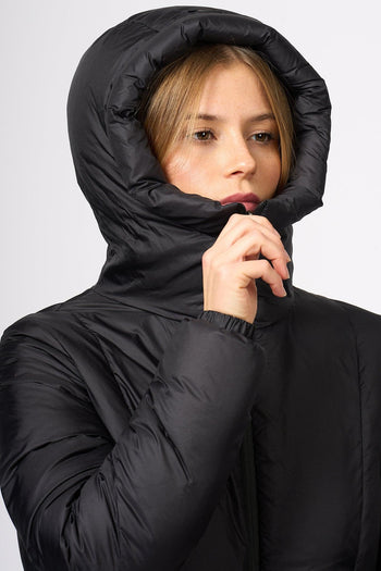 Parka Doppio con Piumino Nero Donna - 9