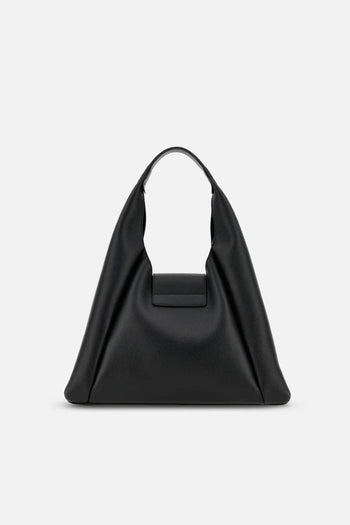 Borsa Hobo Media Nero Donna - 4