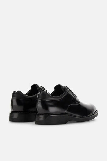 Derby H576 in Pelle Nero Uomo - 4