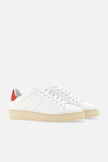 H672 Basic Bianco/rosso Uomo - 2