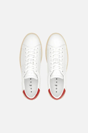 H672 Basic Bianco/rosso Uomo - 5