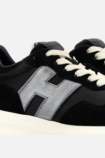 Sneaker H641 Nero/Silver Donna - 6