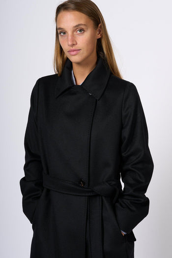 Cappotto Bcollage Nero Donna - 5