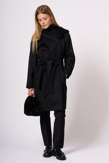 Cappotto New Mango Nero Donna - 7