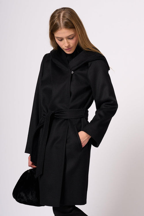 Cappotto New Mango Nero Donna