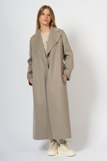 Cappotto Poldo Lungo Ecru Donna - 3