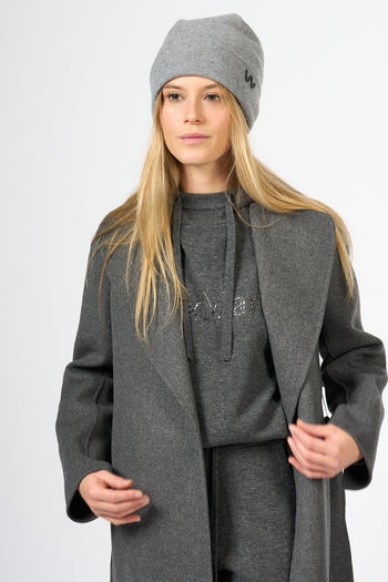 Cappotto Poldo Lungo Grigio Donna - 6