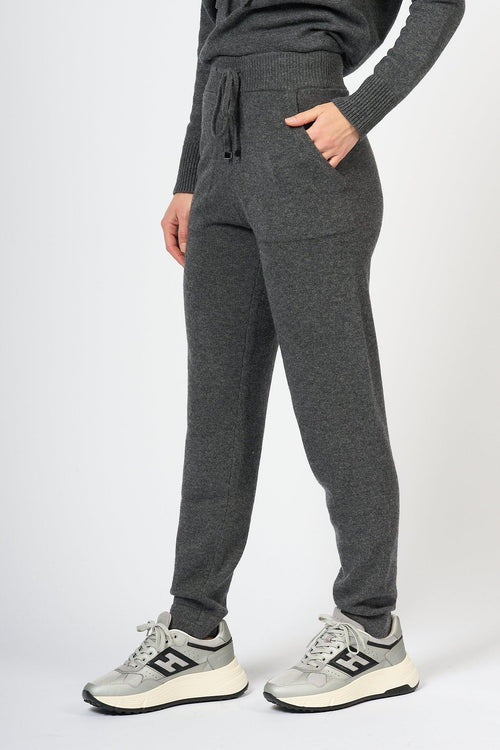 Pantalone Opera Jogging Grigio Donna