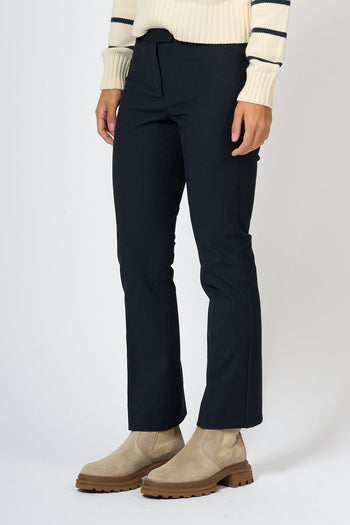 Pantalone Umanita Cropped Blu Donna - 4