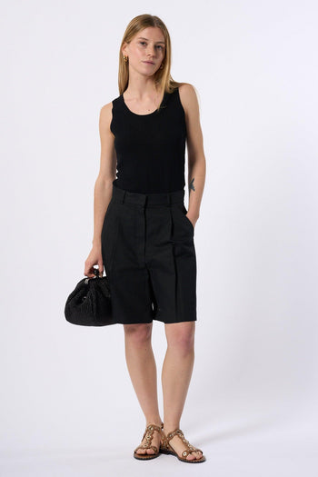 Weekend Canotta Ceylon A Costina Nero Donna - 2