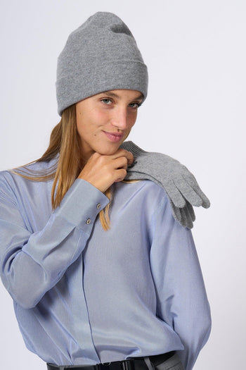 Weekend Cappello Caimano in Cashmere Grigio Donna - 3