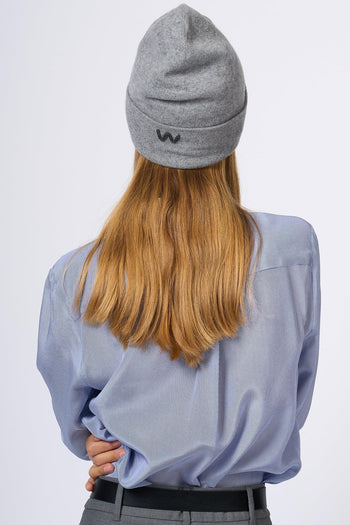 Weekend Cappello Caimano in Cashmere Grigio Donna - 4