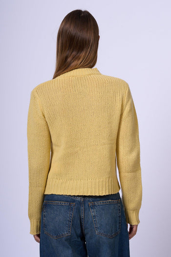 Weekend Maglia Dalida Cashmere Giallo Donna - 3