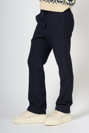 Weekend Pantalone Freda a Sigaretta Blu Donna - 3