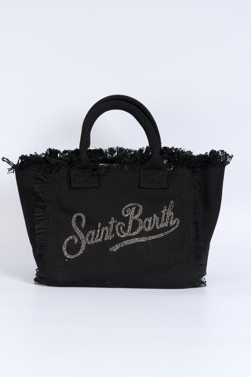 Saint Barth Borsa Colette Strass Nero Donna