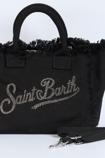 Saint Barth Borsa Colette Strass Nero Donna - 2