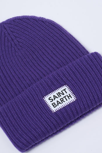 Saint Barth Cappello Viola Uomo - 3