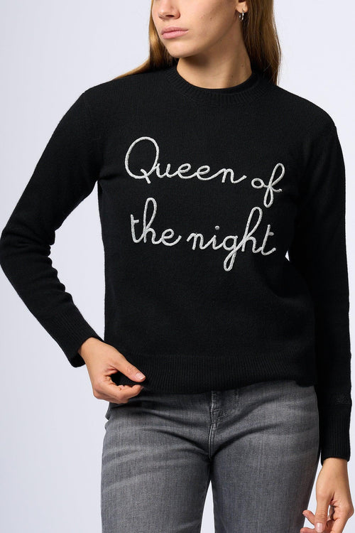 Saint Barth Maglione Queen Night Nero Donna