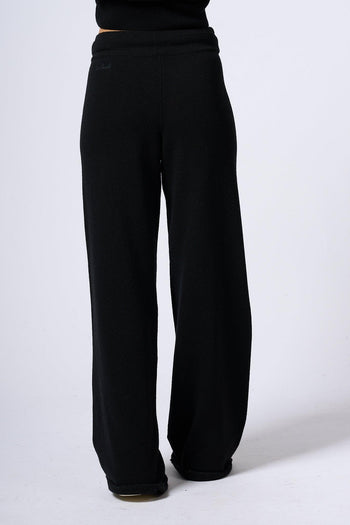 Saint Barth Pantaloni Maglia Nero Donna - 4