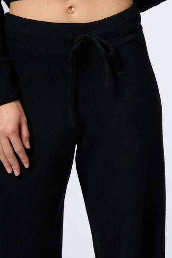 Saint Barth Pantaloni Maglia Nero Donna - 5