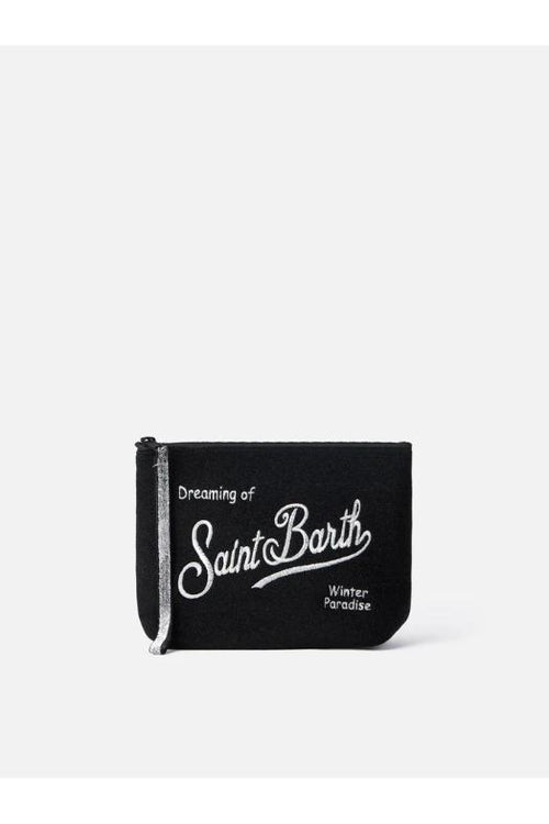 Saint Barth Pochette Aline Nero Donna