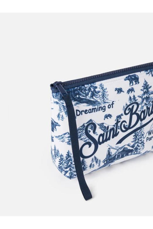 Saint Barth Pochette Aline Bianco/blu Donna - 2