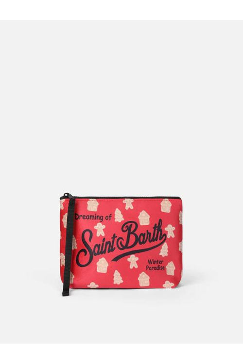 Saint Barth Pochette Aline Rosso Donna