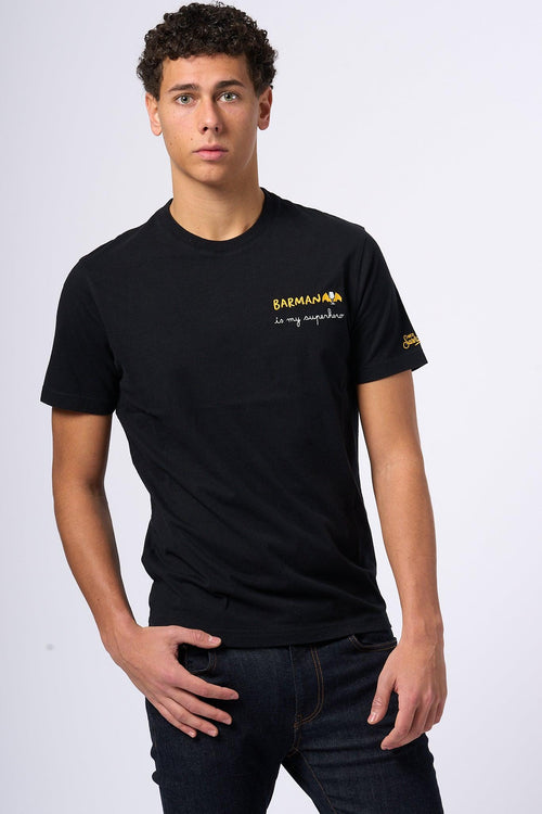 Saint Barth T-shirt Barman Nero Uomo