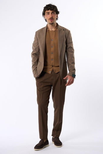 Pantalone Frederick Lino Nocciola Uomo - 2