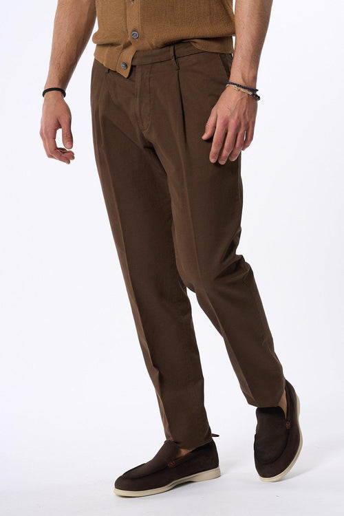 Pantalone Frederick Lino Nocciola Uomo