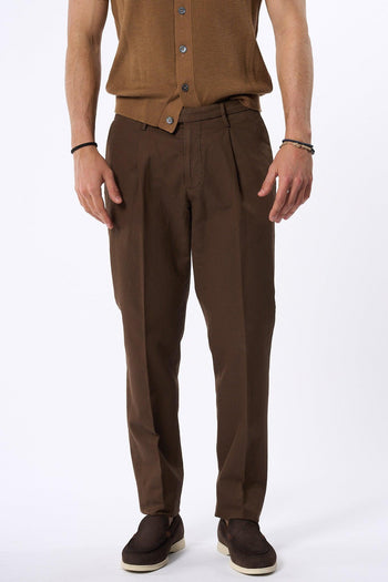Pantalone Frederick Lino Nocciola Uomo - 3