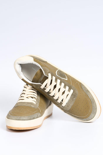 Sneaker Nice Low Militare Uomo - 4