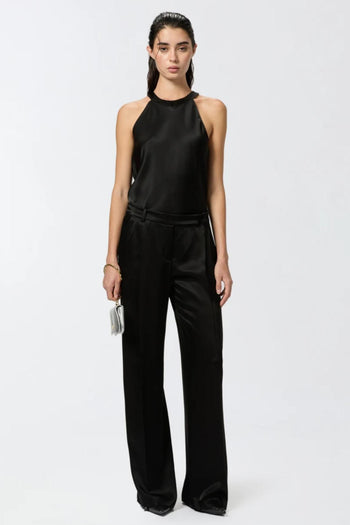 Top Talange con Fiocco Nero Donna - 3