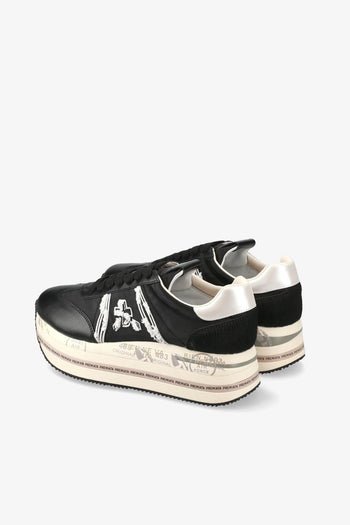 Sneaker Beth 6953 Platform Nero Donna - 3