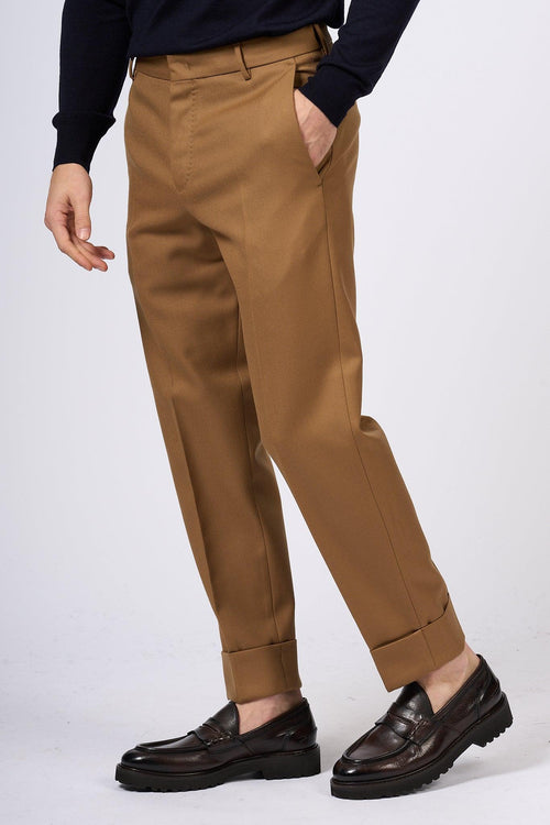 Pantalone Carrot Cammello Uomo - 1