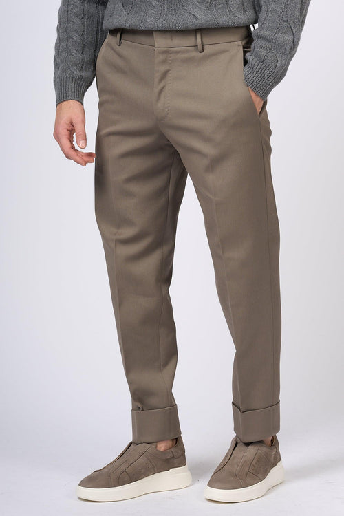 Pantalone Carrot Tortora Uomo