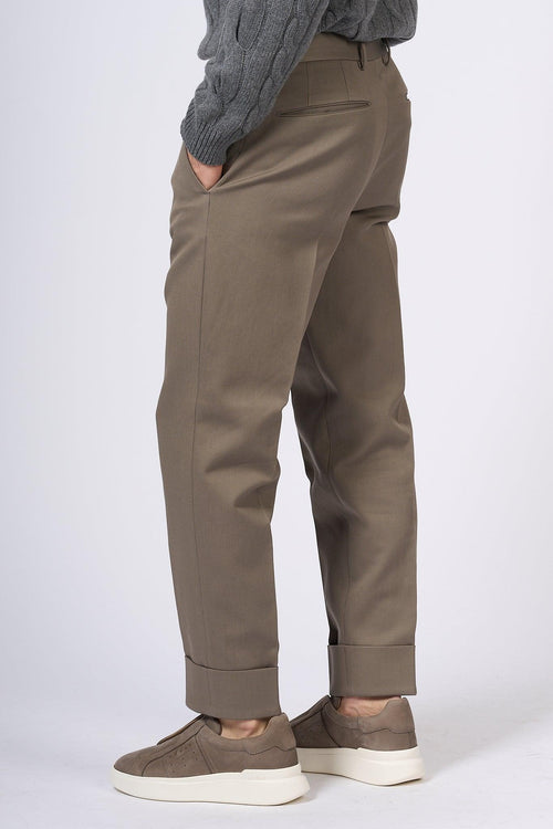 Pantalone Carrot Tortora Uomo - 2