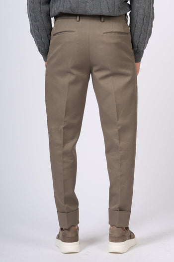 Pantalone Carrot Tortora Uomo - 3