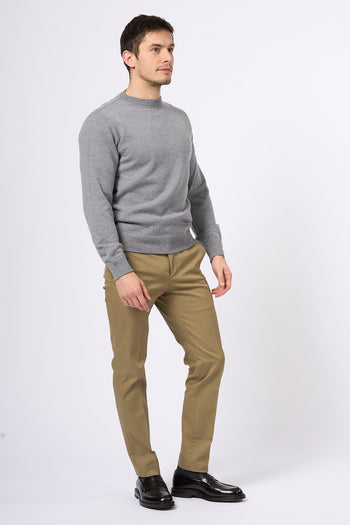 Pantalone Dieci Beige Scuro Uomo - 3