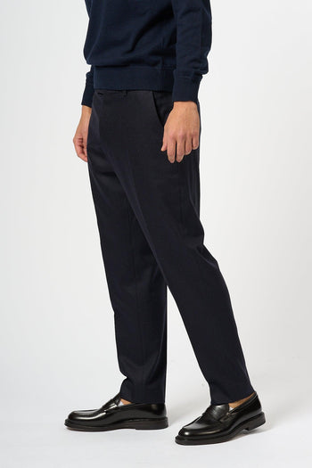 Pantalone Dieci Blu Navy Uomo - 3